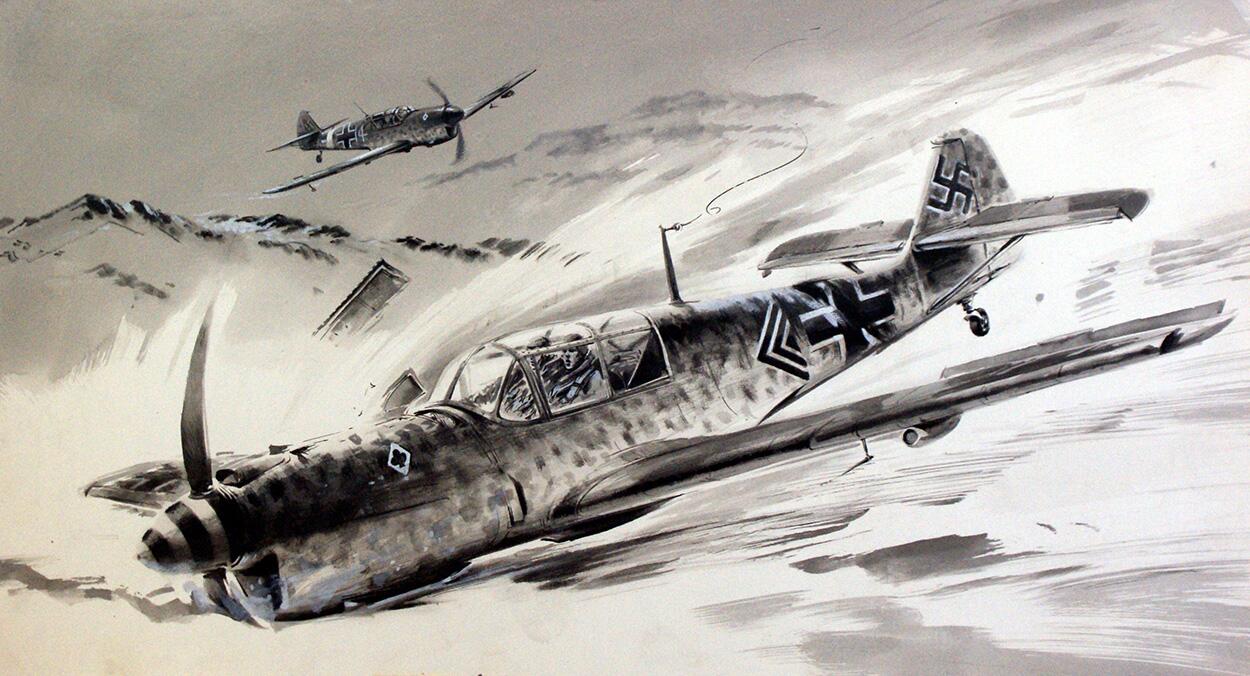 Forced Landing art by Graham Coton