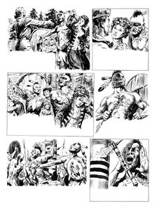 The Last of the Mohicans 25 art by Cecil Doughty