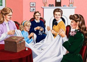 Little Women by Louisa M Alcott art by John Keay