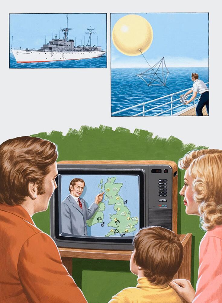 The Weather Forecast art by John Keay
