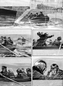 Great Expectations - Magwitch Is Captured art by Bill Lacey