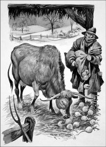 When Farming Changed art by Peter Jackson