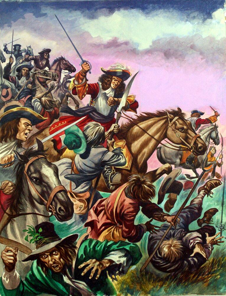 The Duke of Monmouth art by Peter Jackson