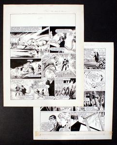 Black Museum: TWO Pages from TV21 #104 art by Jose Jimenez