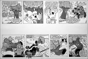 Danger Mouse: Tree Trouble art by Andy Lanning
