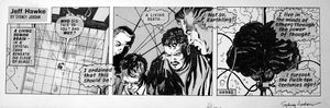 Jeff Hawke daily strip 4945 art by Sydney Jordan