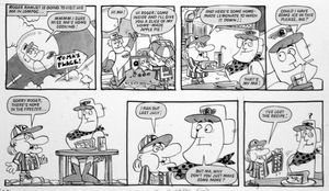 Roger Ramjet: Ma art by Andy Lanning