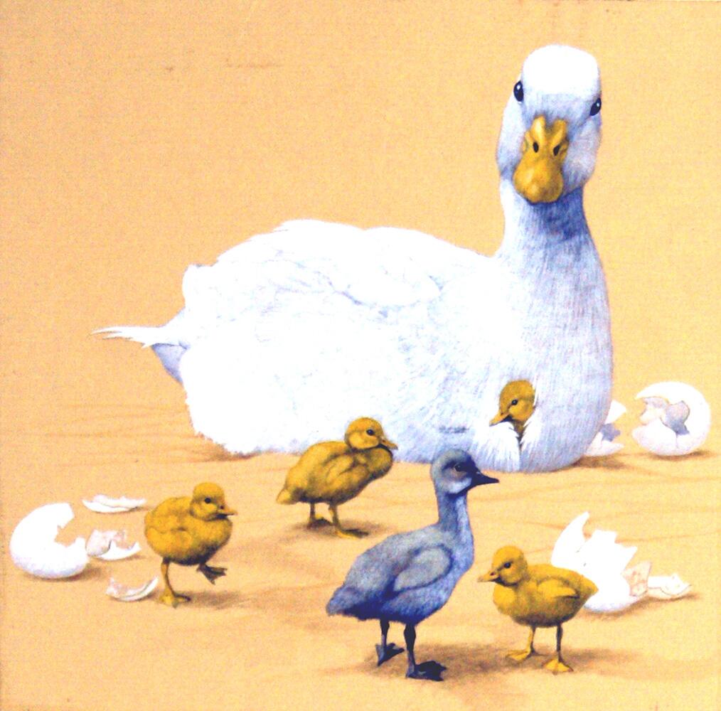 The Ugly Duckling (1) art by Kenneth Lilly