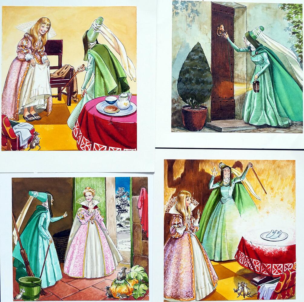 Cinderella - Fairy Godmother art by Nadir Quinto