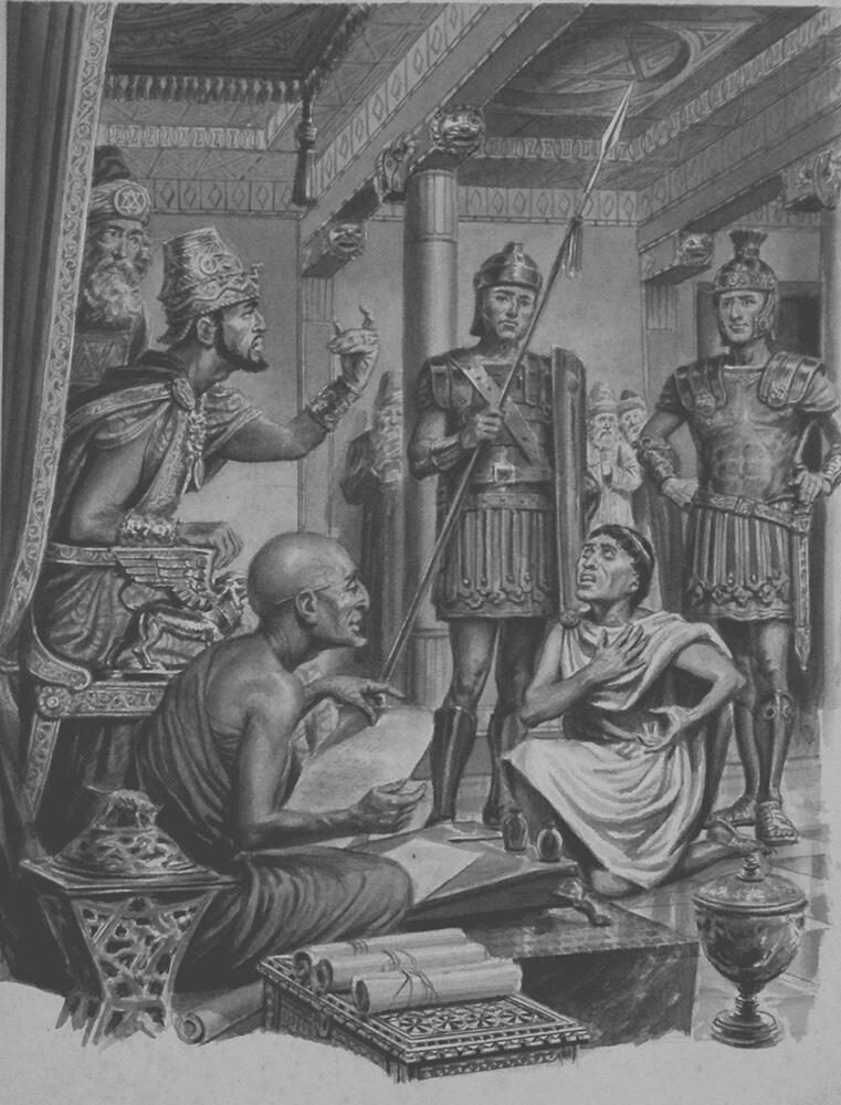 Bible Story art by Roger Payne