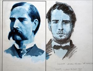 The Notorious Wyatt Earp art by Roger Payne