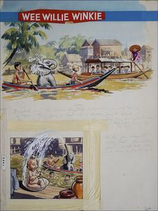 Fountain Fun art by John Worsley
