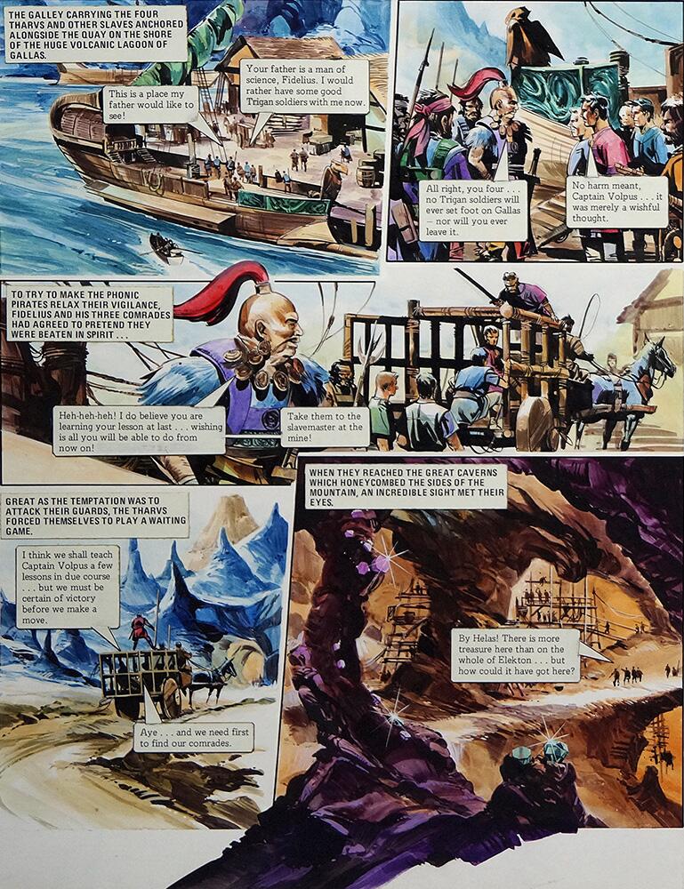 Left Hand Page art by Gerry Wood