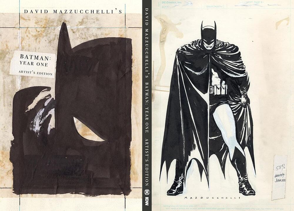 cover, David Mazzucchelli's Batman Year One (Artist's Edition)