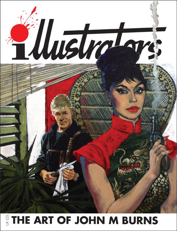 The Art of John M Burns (illustrators Special #8) by Barry Coker, Peter Richardson