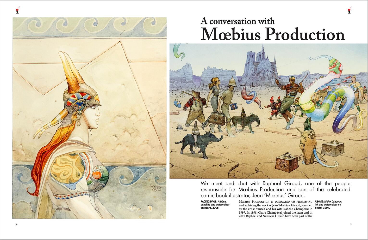Mœbius Production, illustrators ANNUAL SUBSCRIPTION Four issues 51 - 54