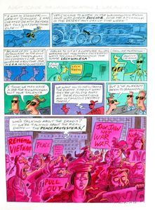 Agent Orange: The Washington Affair, Part I: War & Peace art by David Haldane