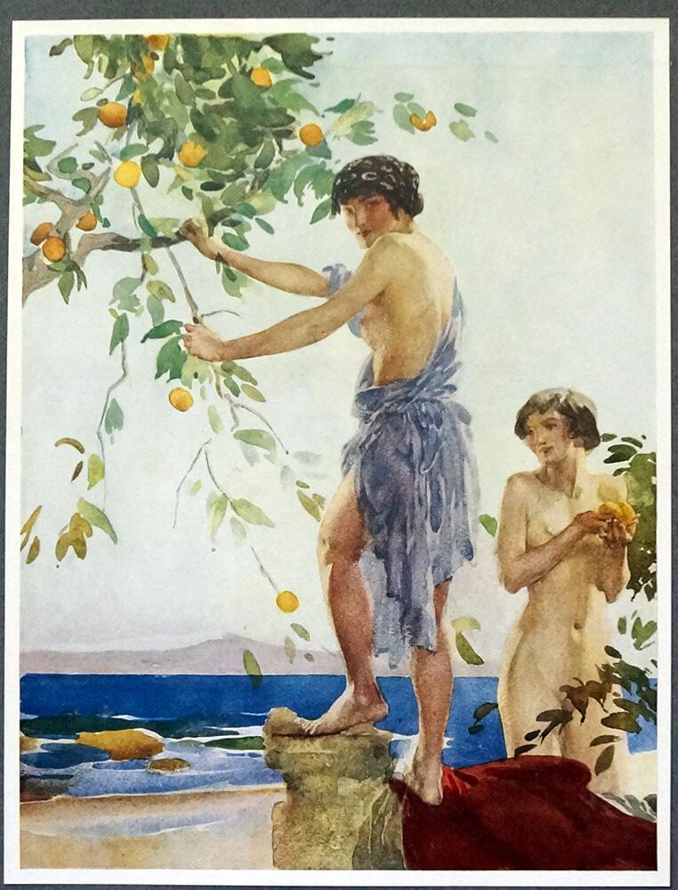 Stage 5 art by William Russell Flint