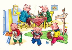 This Little Piggy art by Jesus Blasco