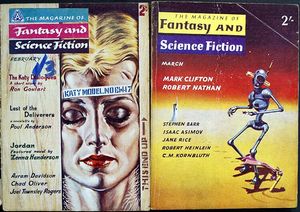 Fantasy and Science Fiction (UK): Volume I, #3 - #4 (1960) (2 issues)
