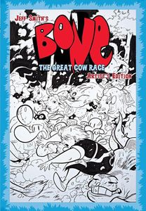 cover, Jeff Smith's Bone: The Great Cow Race (Artist's Edition)