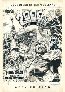 Judge Dredd by Brian Bolland: Apex Edition Slipcase by Brian Bolland