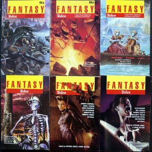 Fantasy Tales 1988 - 91 (6 issues) by Sydney J Bounds, Kenneth Bulmer, Charles L Grant and Simon R Green