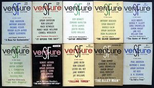 Venture Science Fiction Monthly: British Edition #8 - #17 (10 issues)