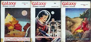 Galaxy Science Fiction: 1950 (COMPLETE) by Isaac Asimov, Damon Knight, Clifford D. Simak, Anthony Boucher, et al