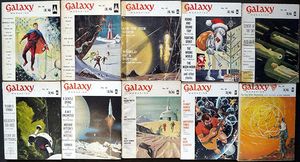 Galaxy Science Fiction: British Edition #80 to #89 (10 ISSUES)