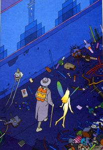 Spare Parts art by Moebius (Jean Giraud)