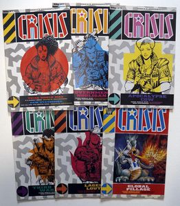 Crisis #1-#6 (2000 AD) by Pat Mills, John Smith