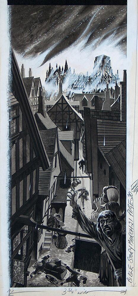 Another picture showing whole board. art by Peter Andrews