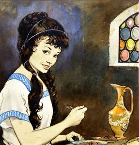 A Date For Breakfast art by Jesus Blasco
