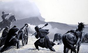 Captain Jack and the Revolt of the Modoc Indians art by Severino Baraldi