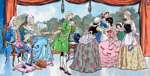 Princess Grace And The Green Page art by Jesus Blasco