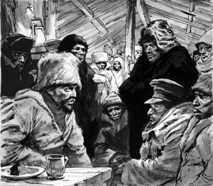 Soviet Gulag 1930s art by Ralph Bruce