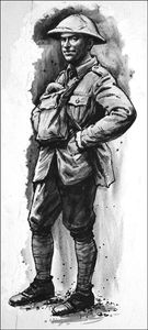 When Johnny Came Marching Home art by Ralph Bruce