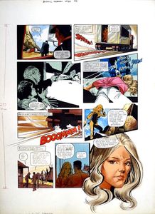 Bionic Woman: Booommm! art by John M Burns