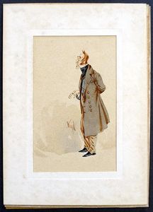 Dickensians: Mr. Pott from 'The Pickwick Papers' art by Joseph Clayton Clarke (Kyd)