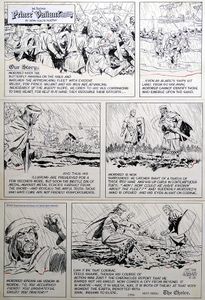 Prince Valiant - The Betrayal of Mordred art by John Cullen Murphy