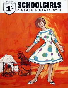 Schoolgirls Picture Library #172 cover art art by Jon Davis