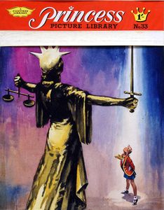 Princess Picture Library cover - Sue Fights For Justice art by Jon Davis