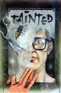 Tainted Front cover art by Al Davison