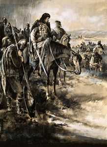 Macbeth art by Neville Dear