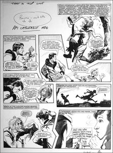 Catweazle - Hooting (TWO pages) art by Gerry Embleton