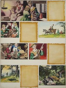 The Children of the New Forest - Page 10 art by Ron Embleton