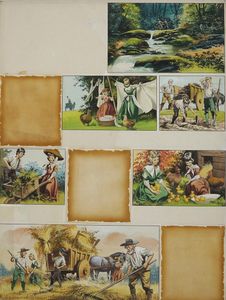The Children of the New Forest - Page 5 art by Ron Embleton