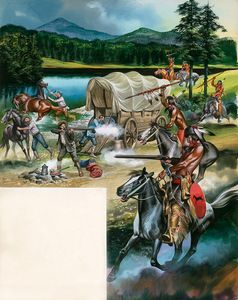 The Nez Perce art by Ron Embleton
