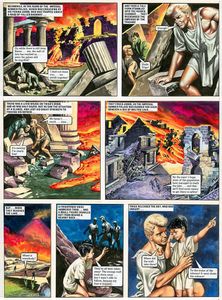 The Trigan Empire: Look and Learn issue 384(b) art by Ron Embleton